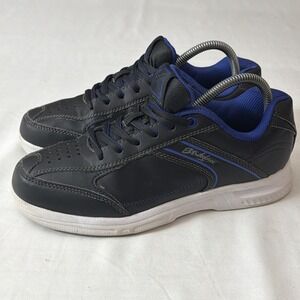 Women's Size 6.5 Bowl Fit  KR Strikeforce Flyer Lite BLACK/INDIGO Bowling Shoes
